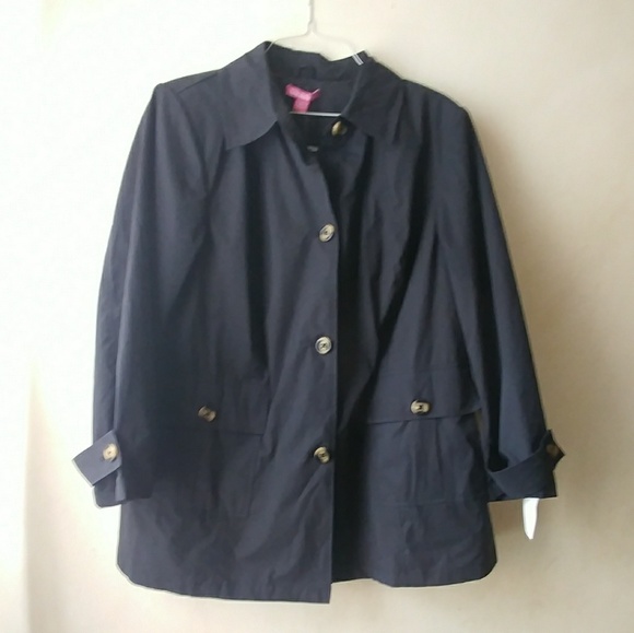 Woman Within Jackets & Blazers - Classic Plus Size Trench Coat 24W